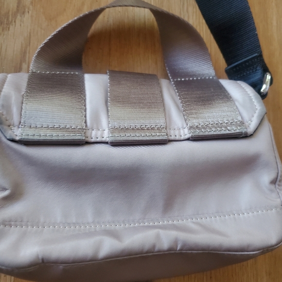 Ganni Adjustable Strap Recycled Tech Satchel Bag - Picture 8 of 11